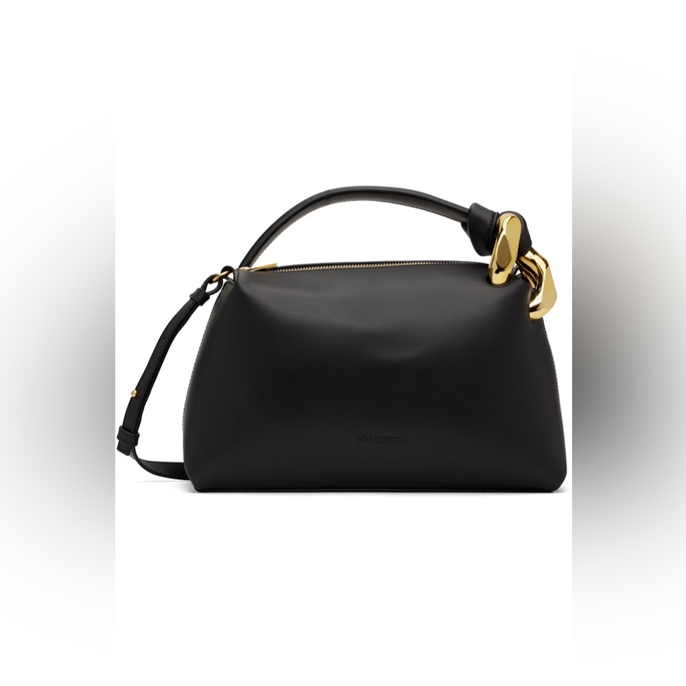 JW ANDERSON Black Corner Bag - Picture 5 of 14